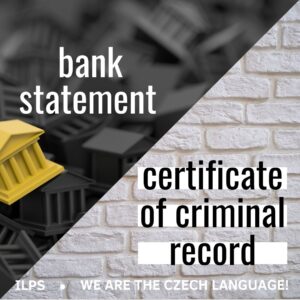 bank statement criminal record