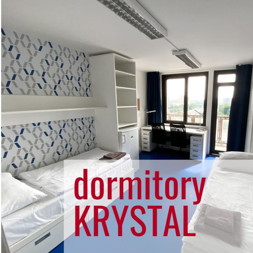 ujop dormitory Praha-Krystal