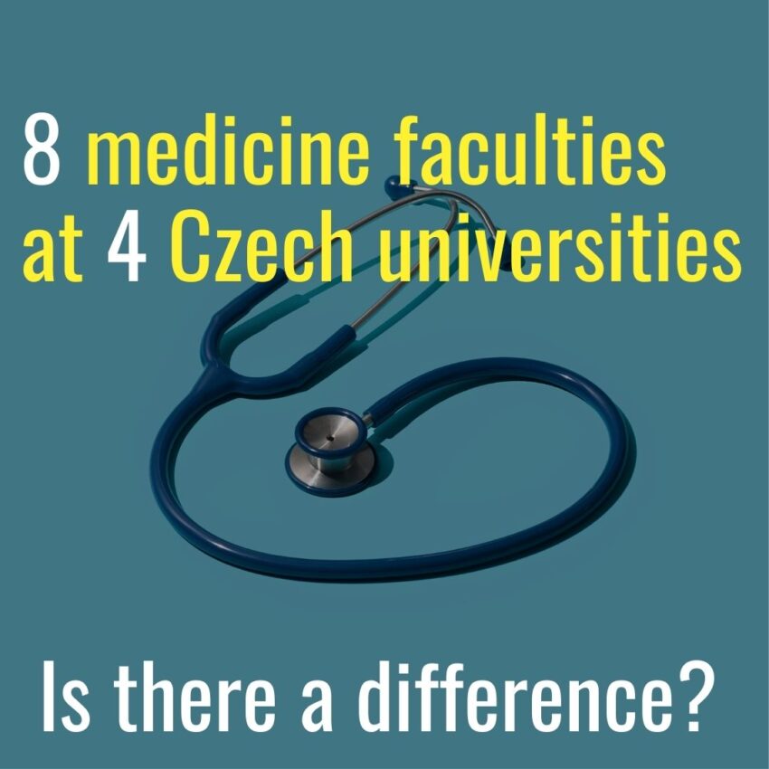 8 medicine faculties at 4 Czech universities