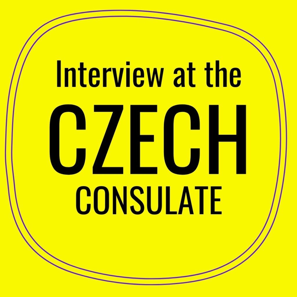 Interview For A Student Visa To The Czech Republic Charles University 