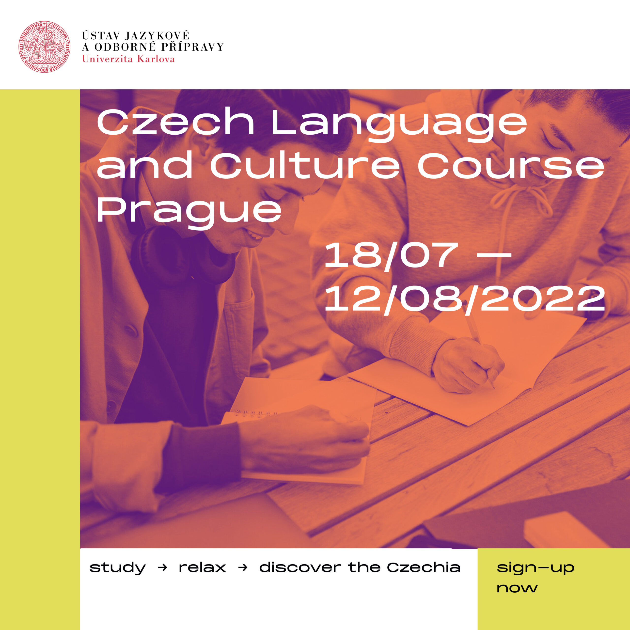 Summer course of Czech language and culture for foreigners in Prague